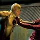 The Flash vs. Reverse Flash, from the CW TV show.
